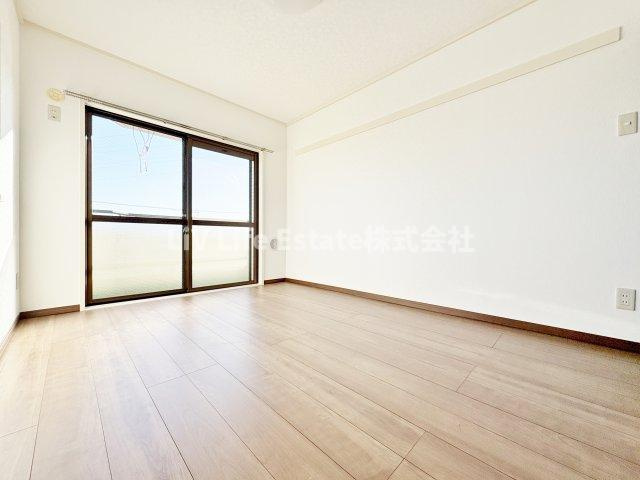 斗米第２マンションの寝室