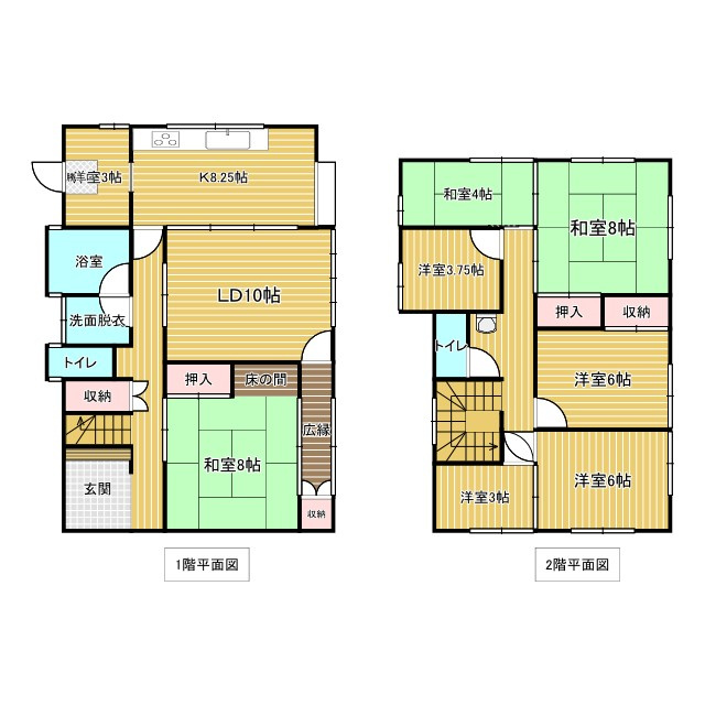 柏市中新宿　◎ゴルフクラブ近くの中古物件◎の間取り