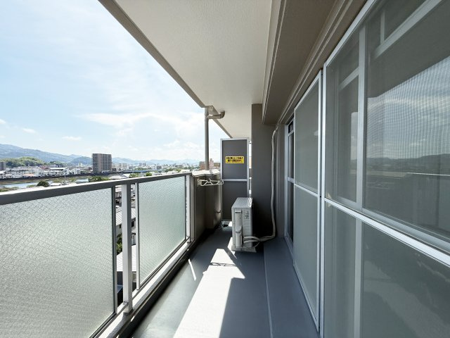 サンハイツ上町（１）のバルコニー