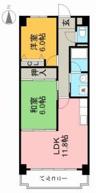サンハイツ上町（１）の間取り