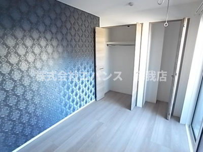 【寝室】 | ラ・パートメント本千葉 | ゆとりの広さです