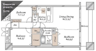 【間取り】 | ラムザタワー