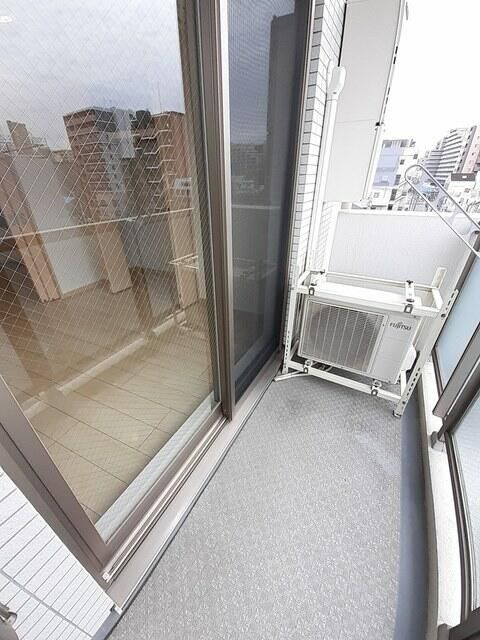 アンソレイエのバルコニー