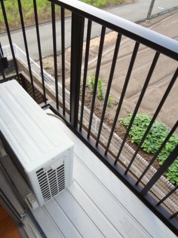 アムールTM keishiのバルコニー|陽当たり良好なバルコニーです