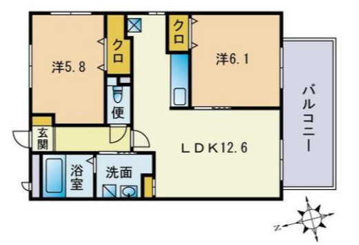 アムールTM keishiの間取り