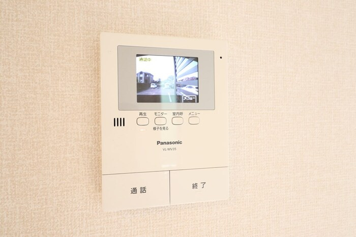 パストラル潮来Ａのセキュリティ|モニター付インターホン