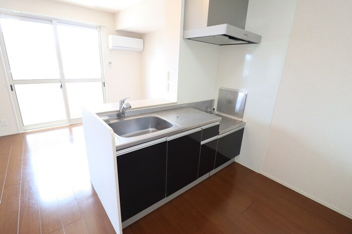 パークシティ土合　Ｂのキッチン|対面キッチン