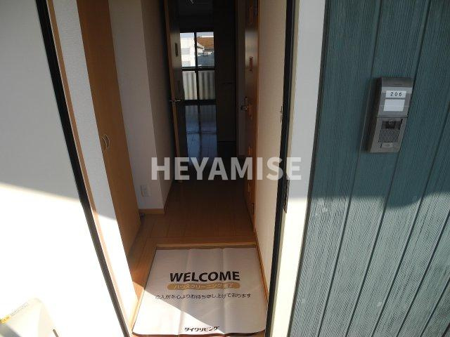 アルペジオ久原B棟の玄関|※室内画像は別号室のもの