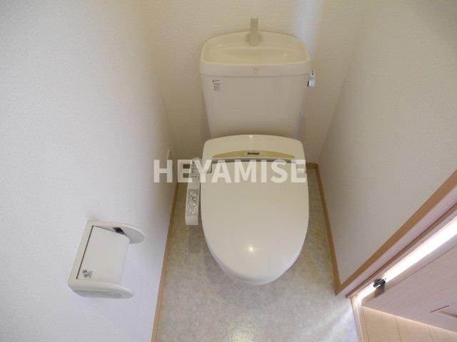アルペジオ久原B棟のトイレ|※室内画像は別号室のもの