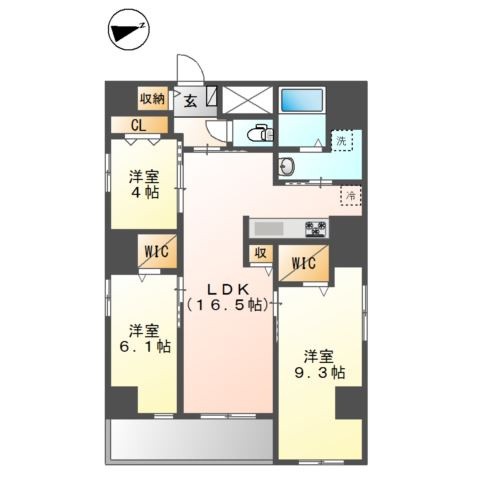 仮）八広４丁目店舗マンション新築工事の間取り