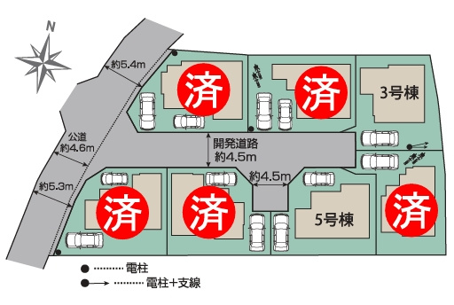 あきる野引田　全7棟　3号棟の地図