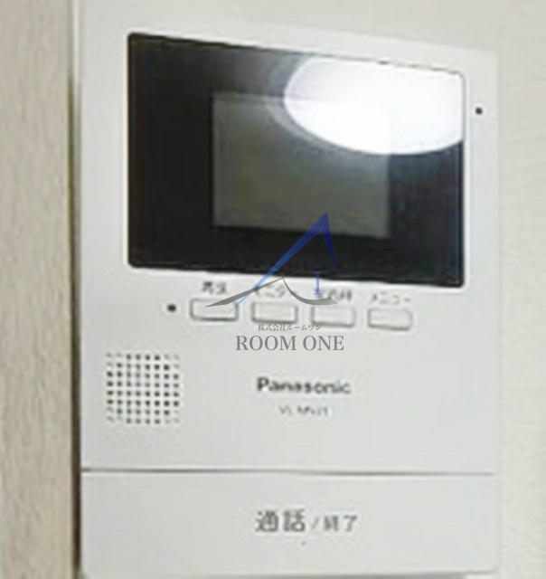 ベルバウムのセキュリティ|モニター付きインターホンです。