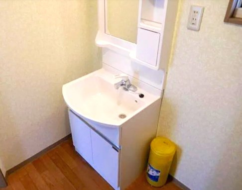 カーサKOYANAGIの洗面所