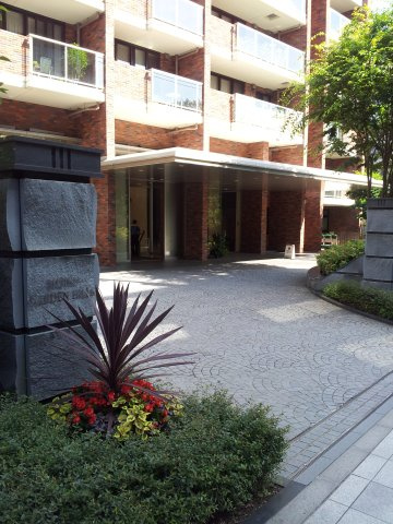 目白ガーデンヒルズAのエントランス