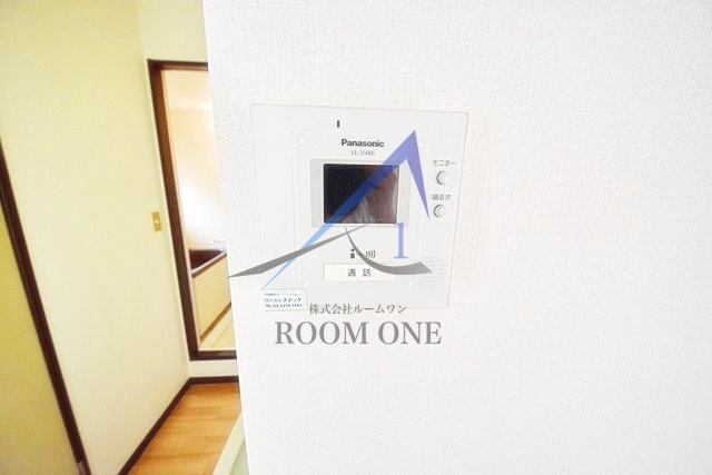 ハイムフクシマのセキュリティ|モニター付きインターホンです。