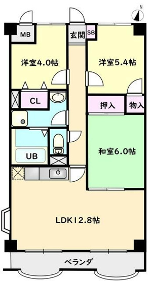 【間取り】 | ラ・ルミエール