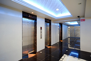 No.70 HARBOR SOUTH TOWERのロビー