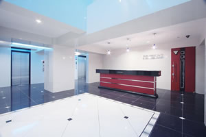 No.72 HARBOR EAST TOWERのロビー