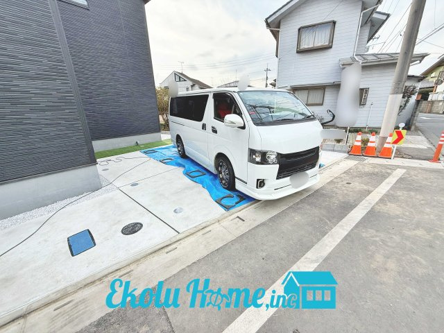 あきる野野辺第15　全３棟　１号棟の駐車場