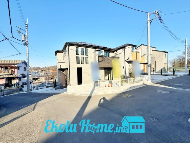あきる野瀬戸岡第4期　全9棟　9号棟の前面道路含む現地写真|2026年02月　撮影