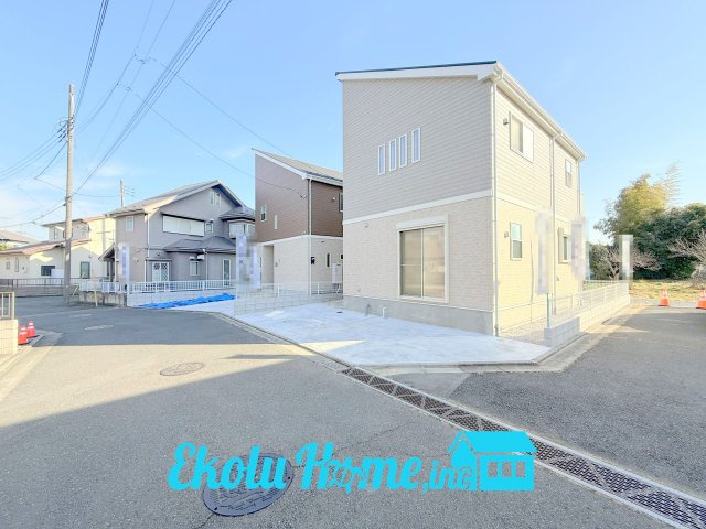 あきる野小川　全４棟　3号棟の前面道路含む現地写真|2026年3月撮影