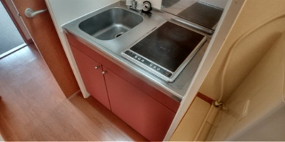 【キッチン】 | レオパレスユニ | 設備・使用は号室により異なる為、現況を優先致します。