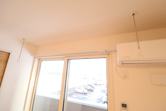 シャインピークス大和 Ｂの展望|室内物干し
