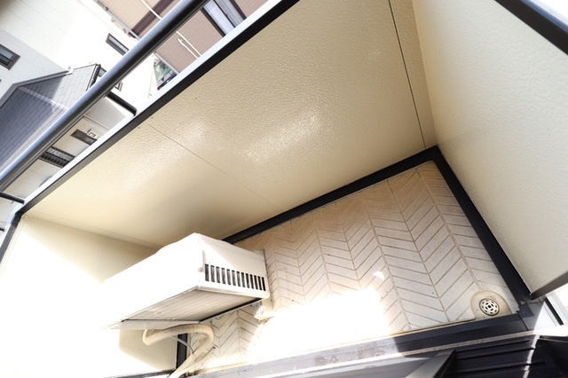 【バルコニー】 | コーポラス羽屋A | 206　バルコニー