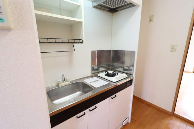 【キッチン】 | コーポラス羽屋A | 206　キッチン