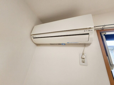 【設備】 | コーポラス羽屋A | 103　エアコン