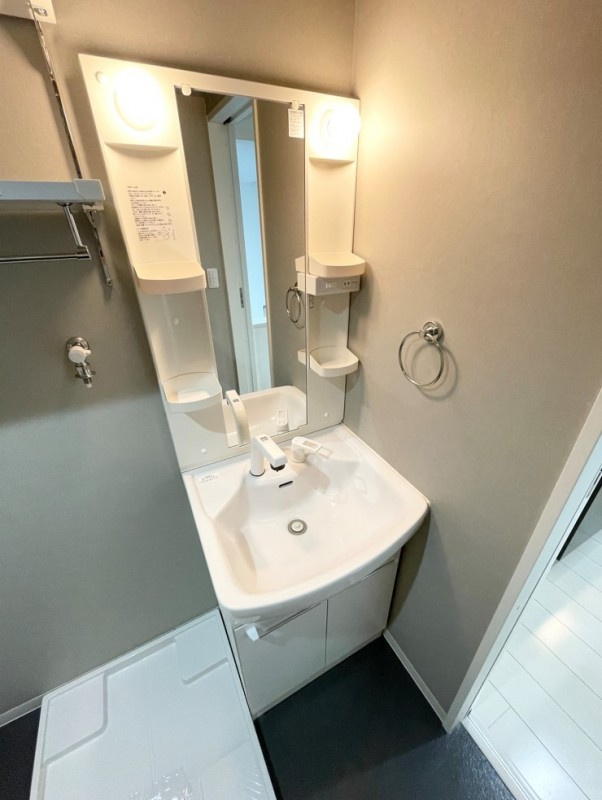 ルミエール十一番町の洗面所