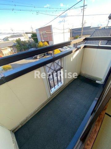 コーポなすⅡのバルコニー