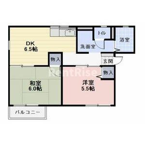 コーポなすⅡの間取り