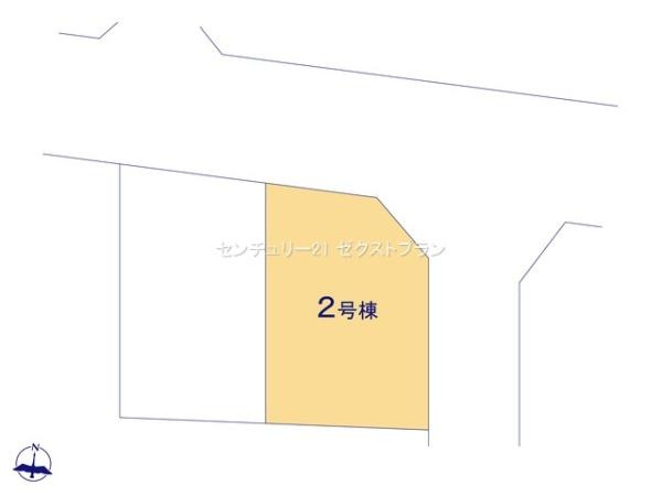 前橋市大利根町第7 2号棟の区画図|区画図