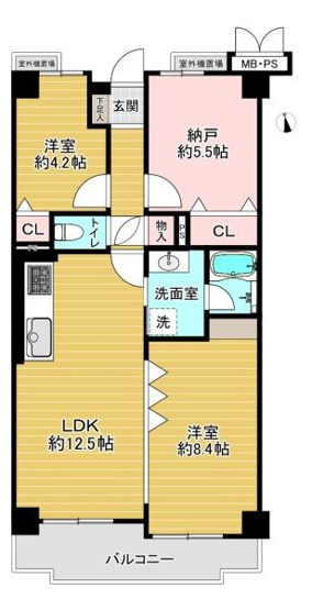 【間取り】 | ライオンズマンション城東緑橋