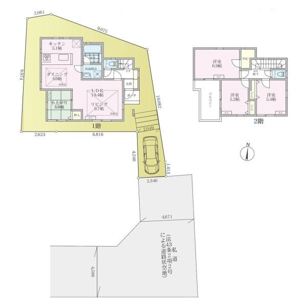 横浜市瀬谷区阿久和東２丁目の新築一戸建