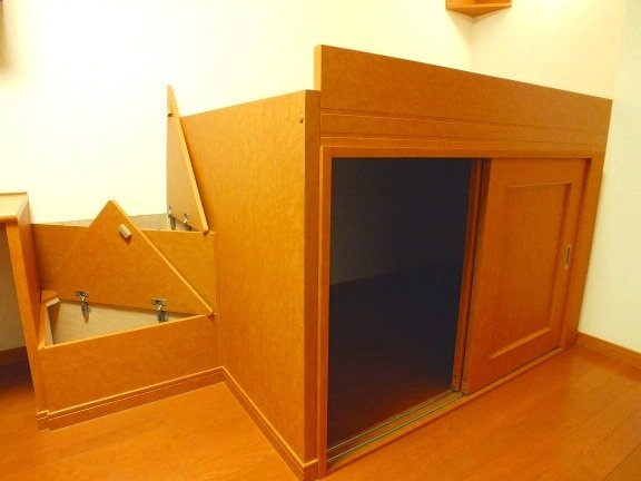 レオパレス昴５５５Ｄの寝室