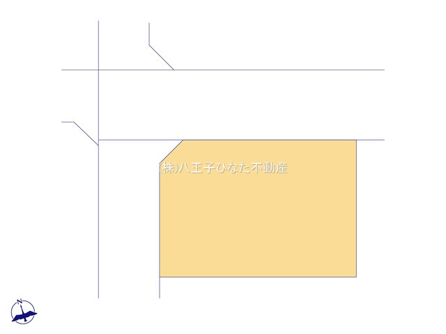 『八王子市中古戸建て』八王子市館町1870‐65【仲介手数料無料】　八王子市館町の区画図|～仲介手数料無料☆八王子ひなた不動産～八王子館町　中古戸建