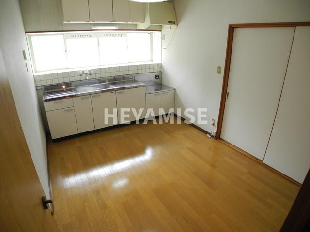 ベルハウス若葉のキッチン|※室内画像は別号室のもの