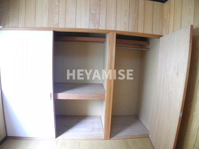 ベルハウス若葉の収納|※室内画像は別号室のもの