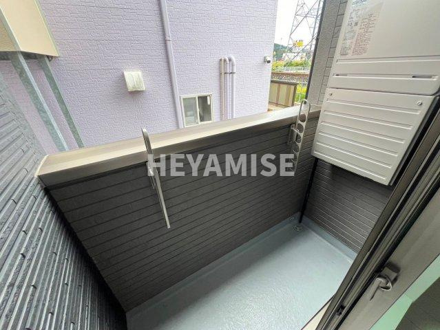 ミライ幸町のバルコニー|※室内画像は別号室のもの