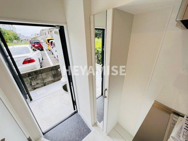 ミライ幸町の玄関|※室内画像は別号室のもの