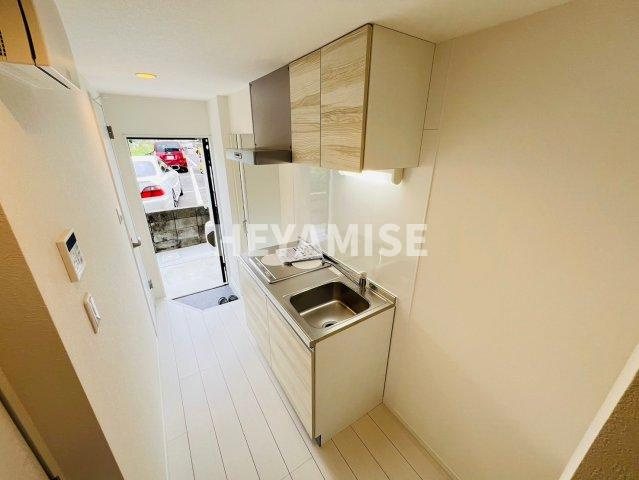 ミライ幸町のキッチン|※室内画像は別号室のもの