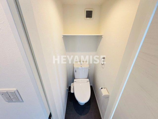 ミライ幸町のトイレ|※室内画像は別号室のもの