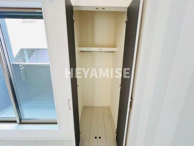 ミライ幸町の収納|※室内画像は別号室のもの