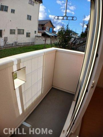 メゾン　アンジュのバルコニー|当社、チルホームのHPもご覧ください(^^)/物件情報多数♪