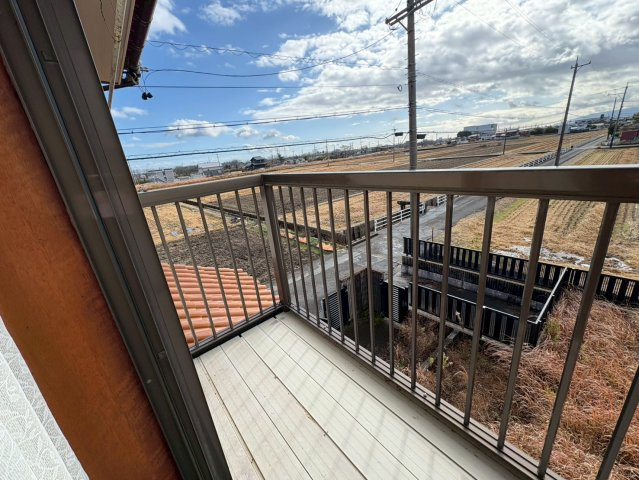 中古戸建　大垣市青木町　昭和47年築のバルコニー