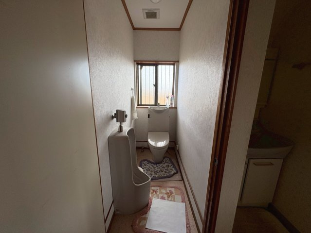 中古戸建　大垣市青木町　昭和47年築のトイレ