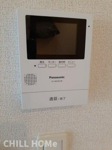 コンフォート県央・Ⅱのセキュリティ|当社、チルホームのHPもご覧ください(^^)/物件情報多数♪