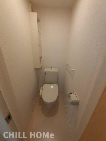 コンフォート県央・Ⅱのトイレ|当社、チルホームのHPもご覧ください(^^)/物件情報多数♪
